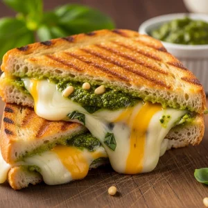Savor the Flavor: How to Make Irresistible Pesto Grilled Cheese