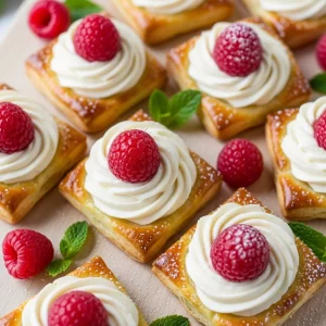Irresistible Raspberry Cream Cheese Bites: A Sweet Delight