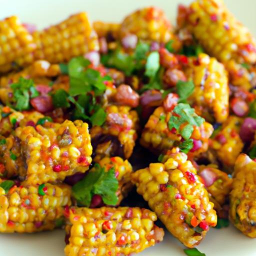 Fiery Mexican Corn Bites: A Zesty Snack to Savor