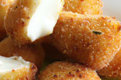 Golden Bites: The Art and Joy of Fried Mozzarella Delight