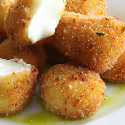 Golden Bites: The Art and Joy of Fried Mozzarella Delight