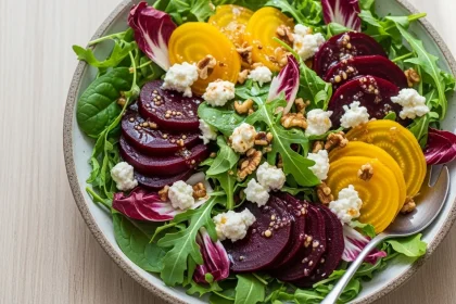 Bright & Balanced: The Magic of Beet and Goat Cheese Salad