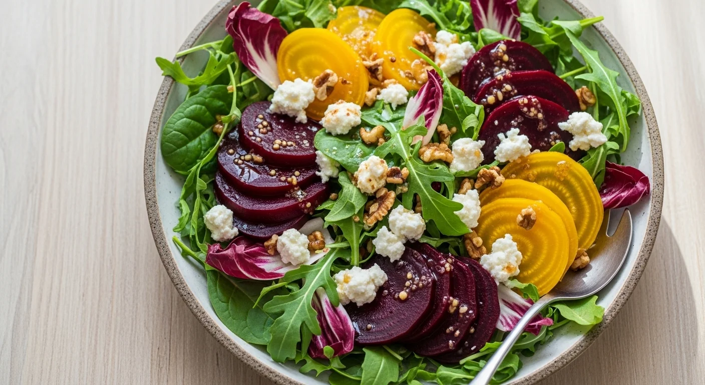 Bright & Balanced: The Magic of Beet and Goat Cheese Salad