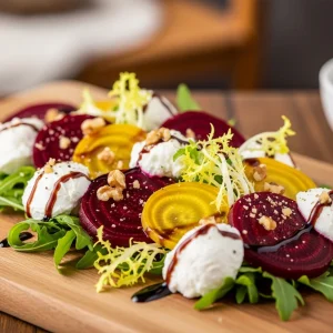 Bright & Balanced: The Magic of Beet and Goat Cheese Salad