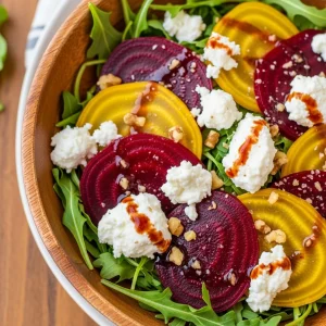 Bright & Balanced: The Magic of Beet and Goat Cheese Salad