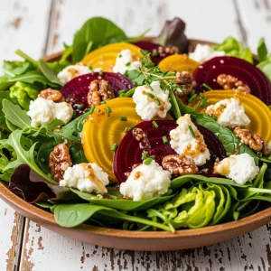 Bright & Balanced: The Magic of Beet and Goat Cheese Salad