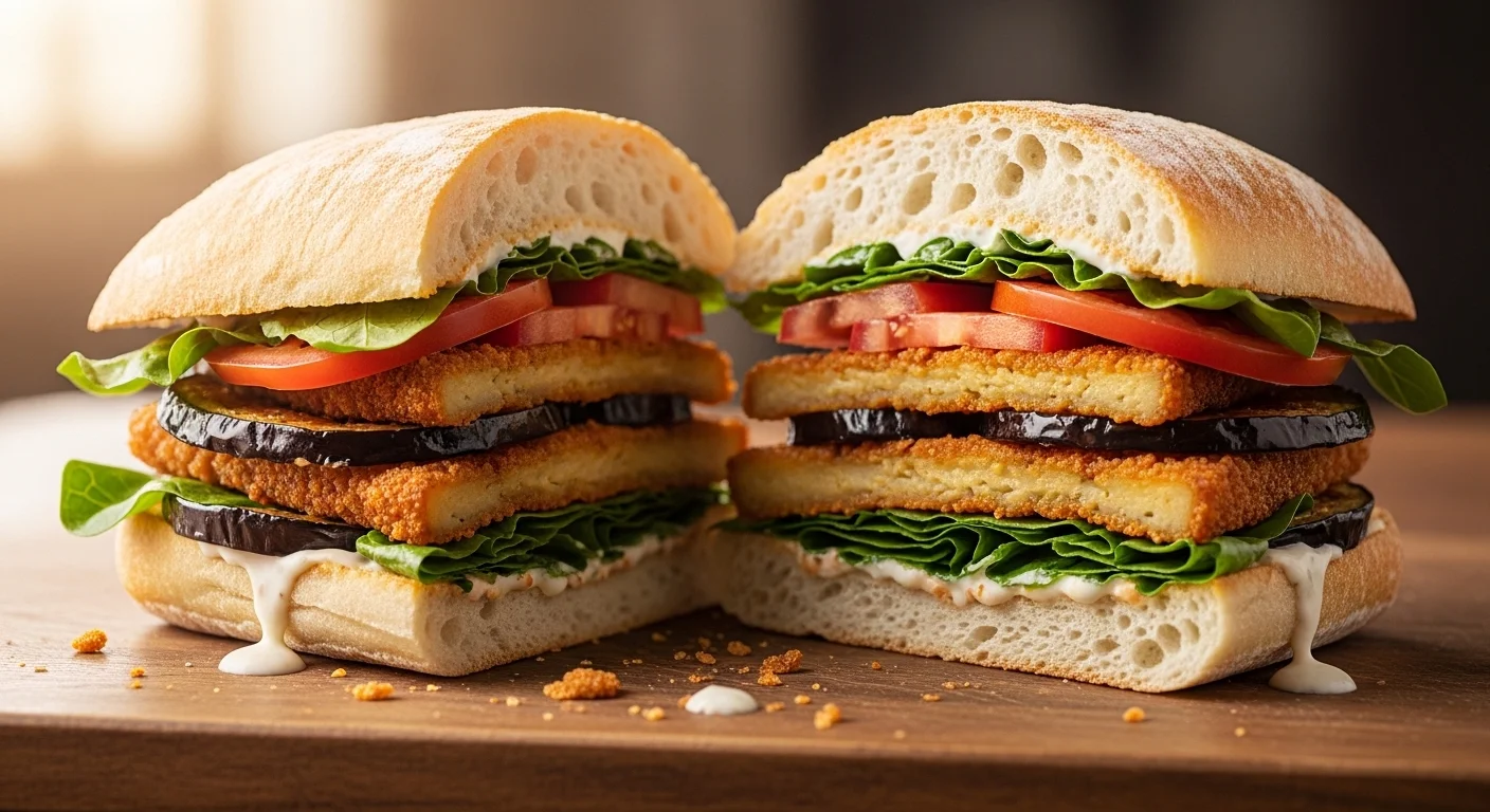 Crispy Fried Eggplant Sandwich: A Savory Delight Explained