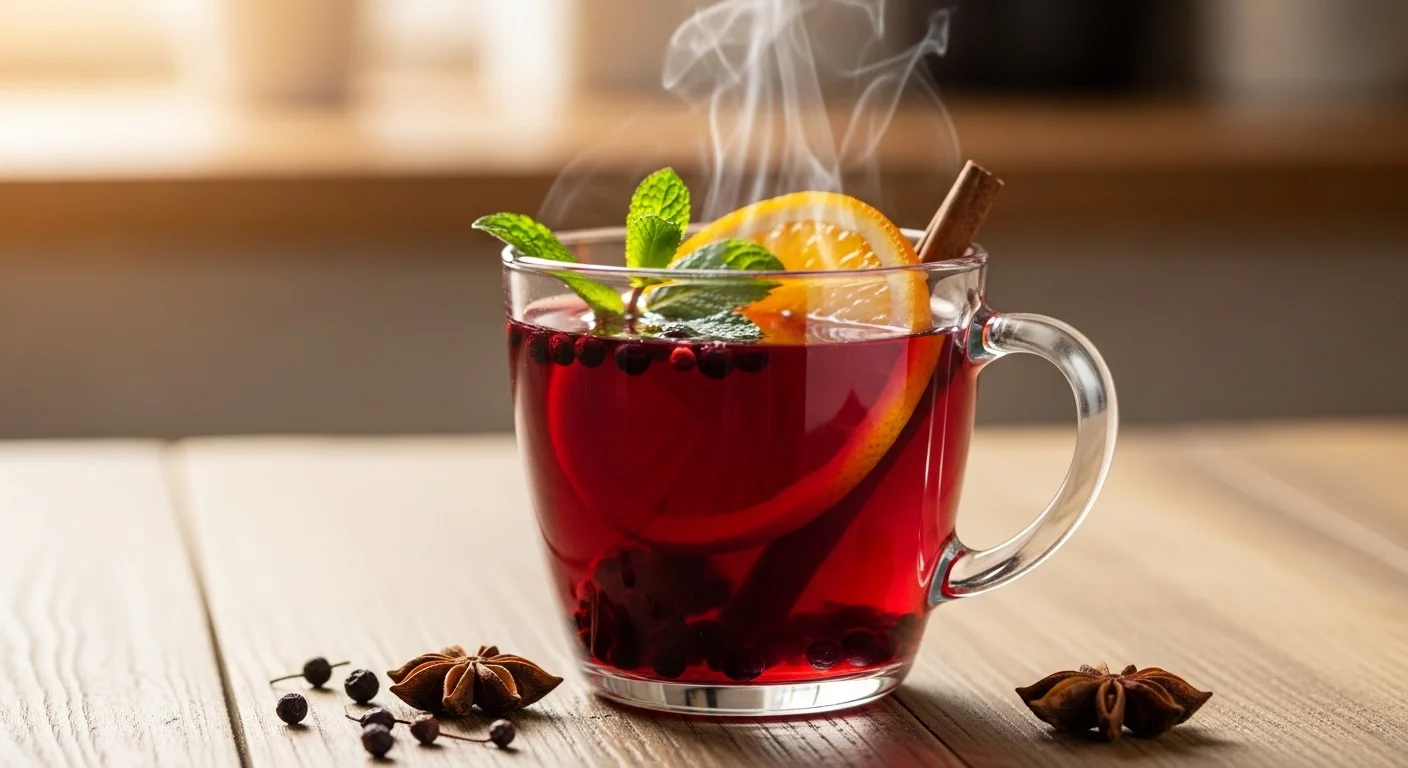 Elderberry Hot Tea: A Healing Sip of Nature's Warmth