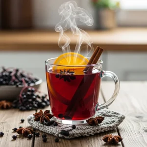 Elderberry Hot Tea: A Healing Sip of Nature's Warmth