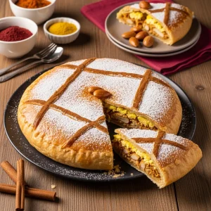 Moroccan Bastilla: A Crispy Symphony of Sweet & Savory