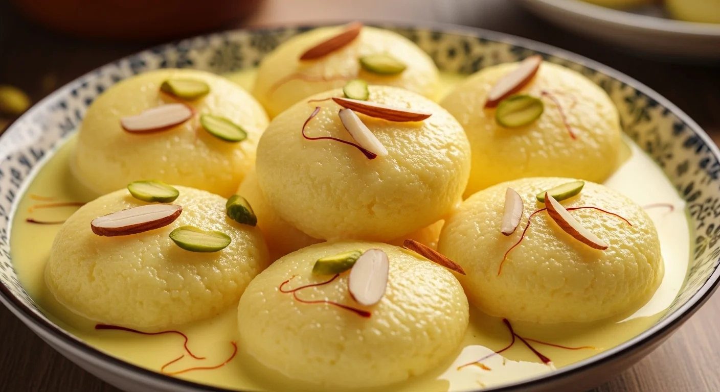 Rasmalai: Exploring the Creamy Delight of Indian Sweets