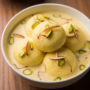Rasmalai: Exploring the Creamy Delight of Indian Sweets