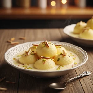 Rasmalai: Exploring the Creamy Delight of Indian Sweets