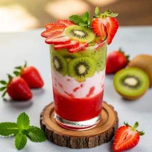 Refreshing Strawberry Kiwi Bliss: Your Ultimate Summer Sip