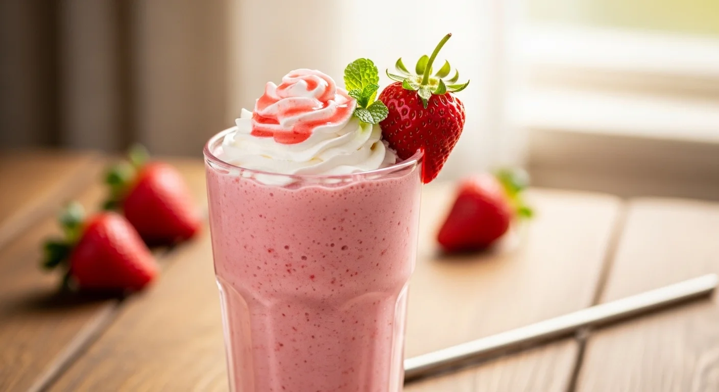 Strawberry Milkshake Magic: Sweet Sips and Tasty Tips