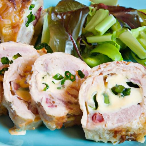 Delicious Chicken Cordon Bleu Meatloaf: A Savory Twist