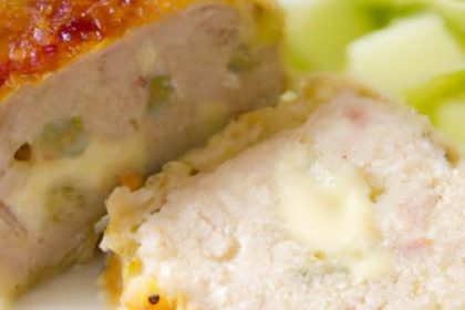 Delicious Chicken Cordon Bleu Meatloaf: A Savory Twist
