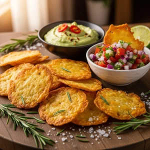 Crunchy Keto Cheese Chips: A Low-Carb Snack Revelation