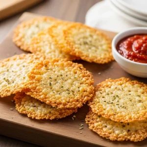 Parmesan Crisps: Crunchy Gems of Savory Delight
