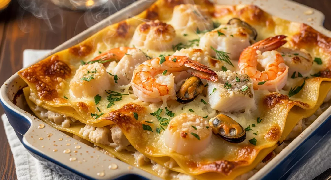 Savor the Sea: Cozy Seafood Lasagna Recipe for Dinner