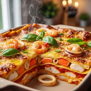 Savor the Sea: Cozy Seafood Lasagna Recipe for Dinner