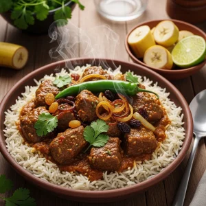 Savor Somali Beef Stew with Rice: A Flavorful Tradition